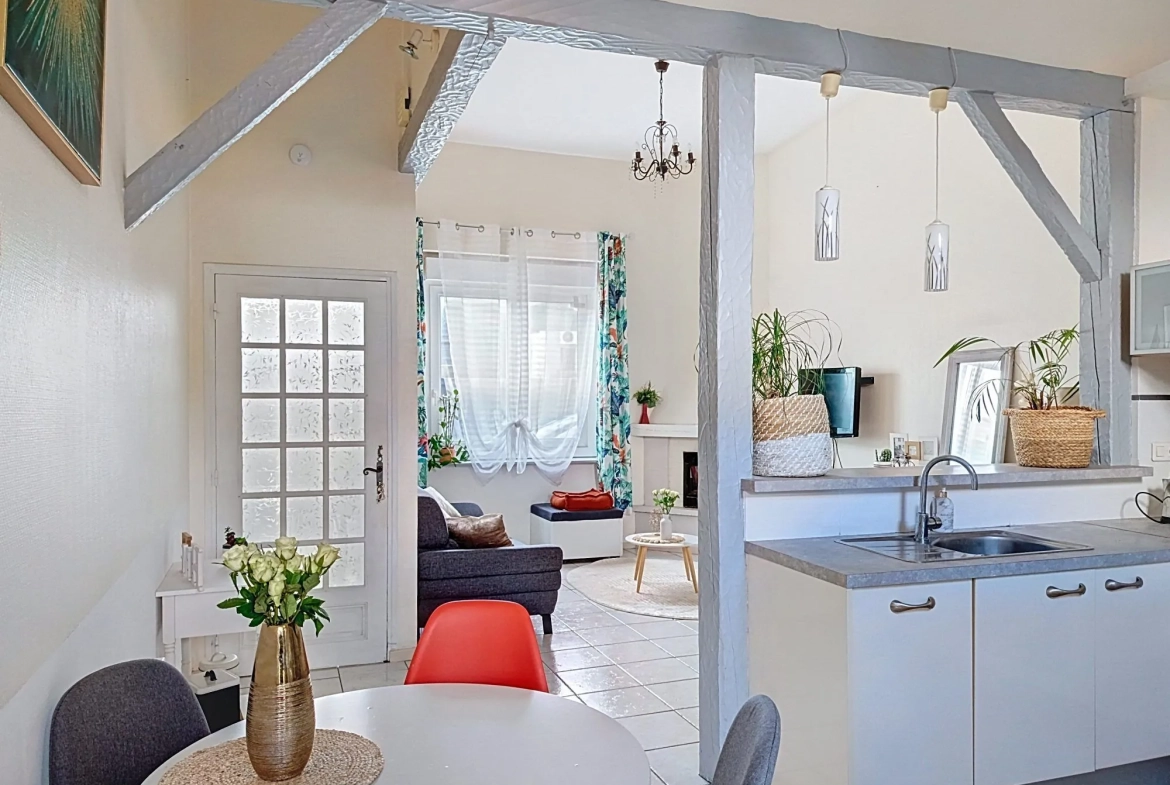 Maison ancienne à vendre à Albi de 98 m² avec terrasse et 3 chambres 