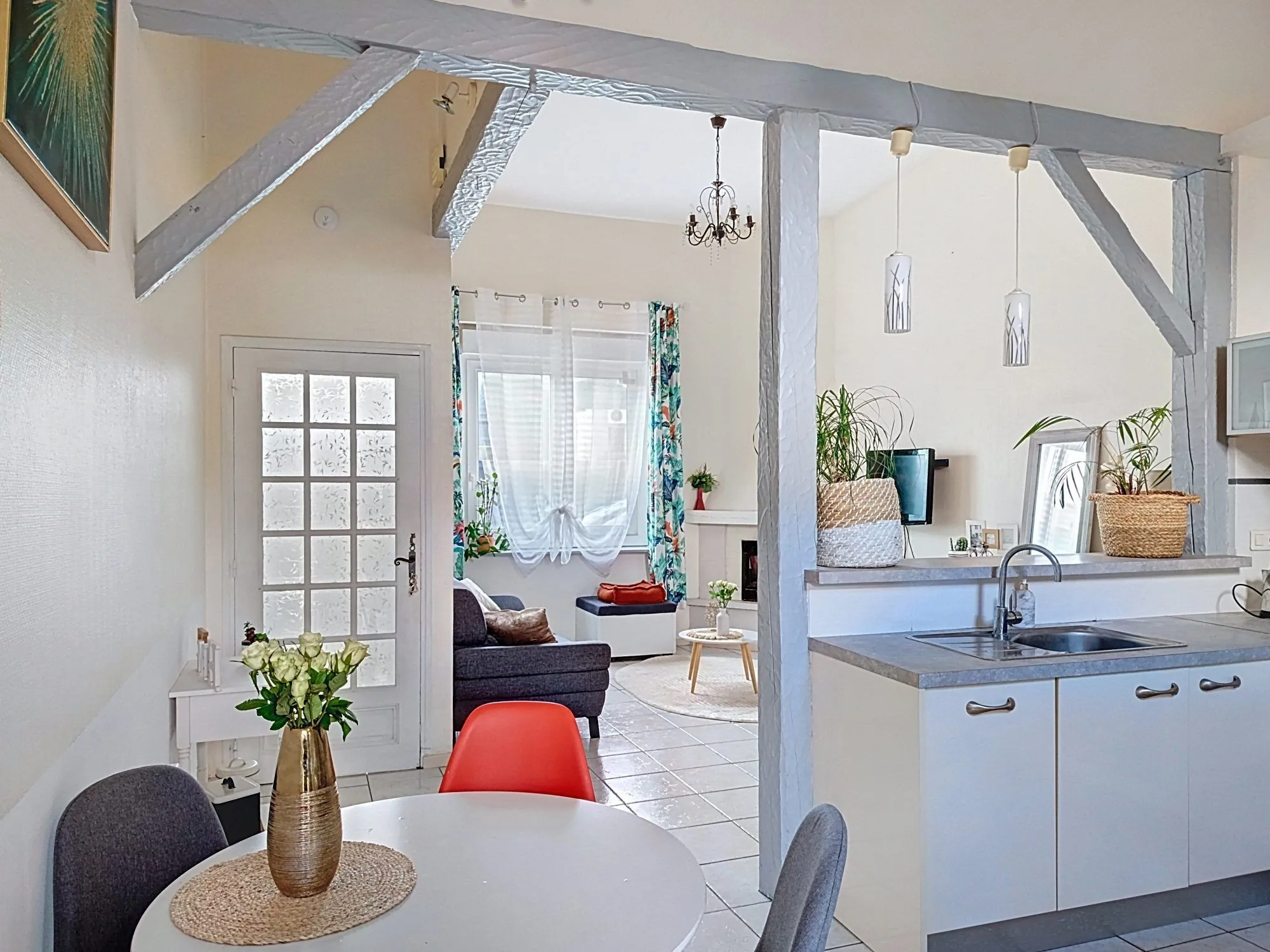 Maison ancienne à vendre à Albi de 98 m² avec terrasse et 3 chambres 