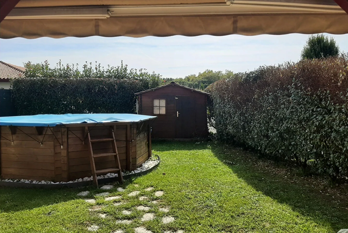Belle maison landaise de 97 m² avec piscine hors-sol à Saint Martin de Hinx 
