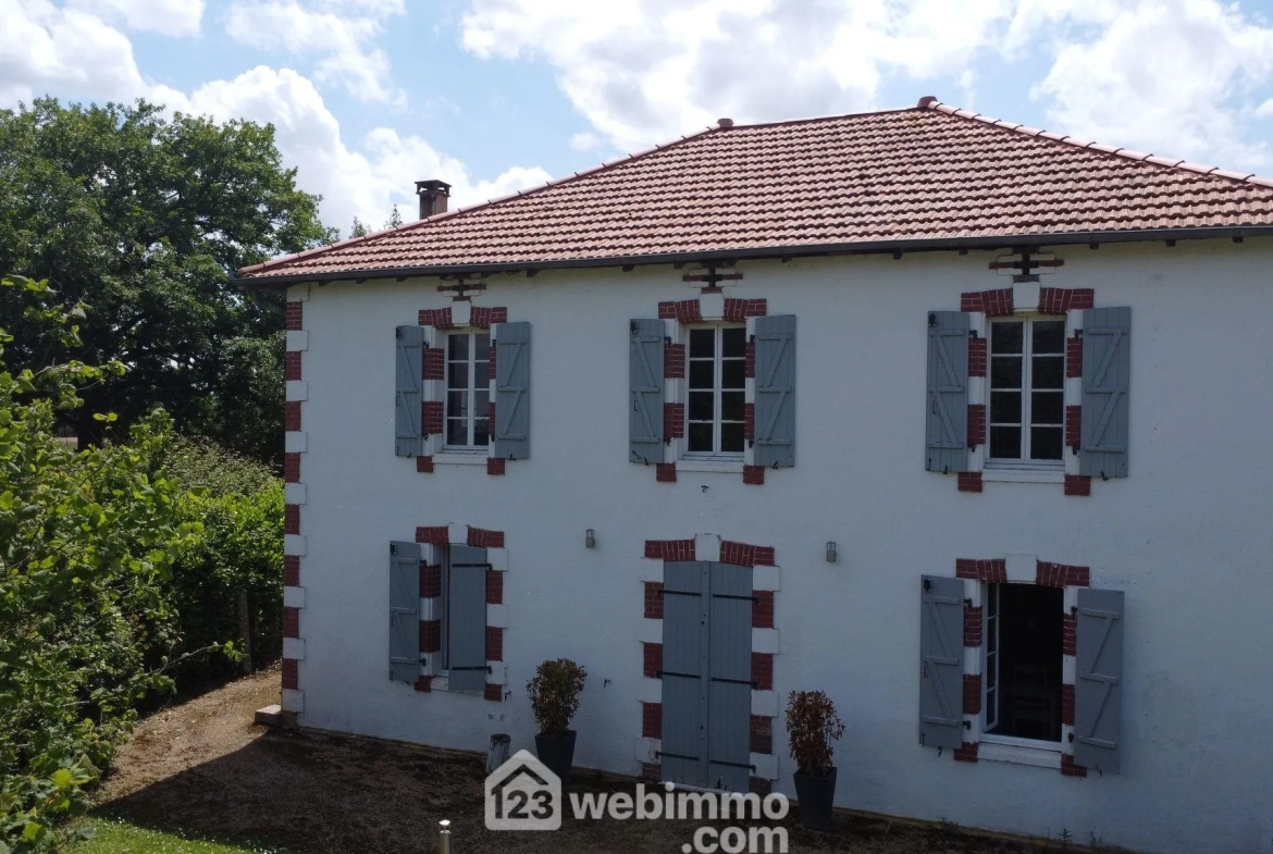 Belle maison renovée de 167 m² avec grand terrain à Brassempouy 