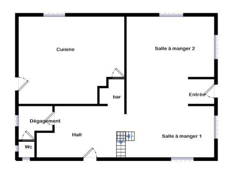 Belle maison renovée de 167 m² avec grand terrain à Brassempouy 