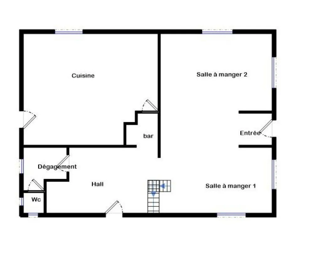 Belle maison renovée de 167 m² avec grand terrain à Brassempouy 