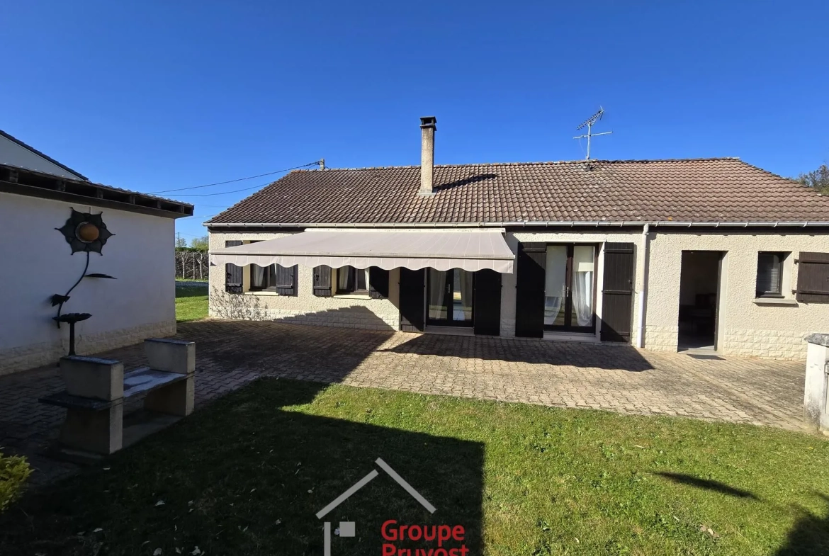 Maison de 99 m² avec piscine et potentiel d'extension à Melay 