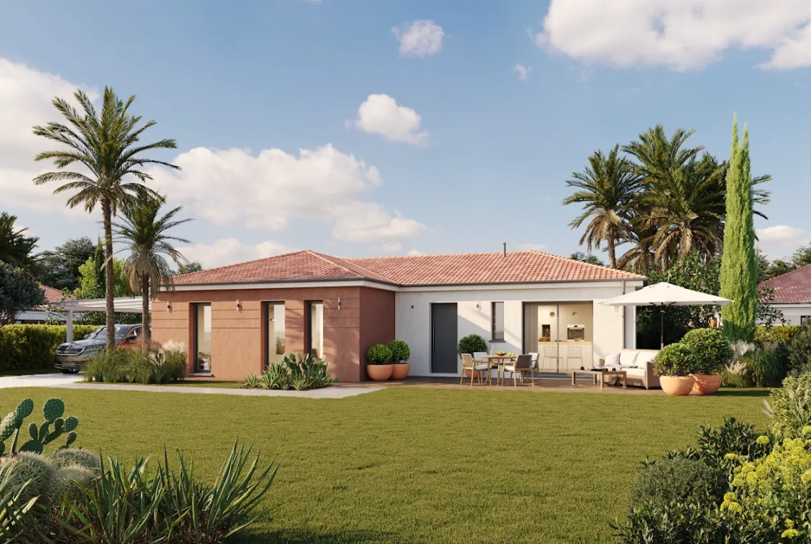 Belle maison neuve de 90 m² à Créon avec vue sur les vignes 