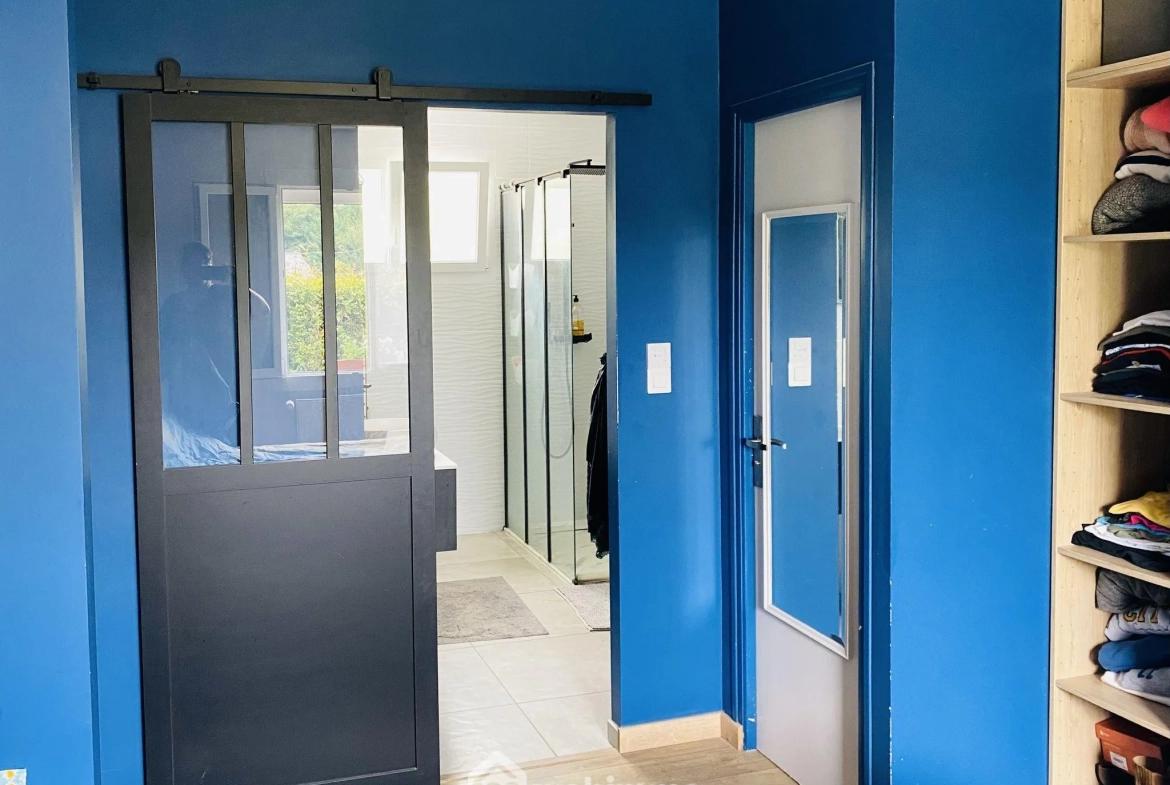 Belle maison néo-bretonne de 113 m² à Chatelaudren-Plouagat, 4 chambres, jardin clos, proche commodités 
