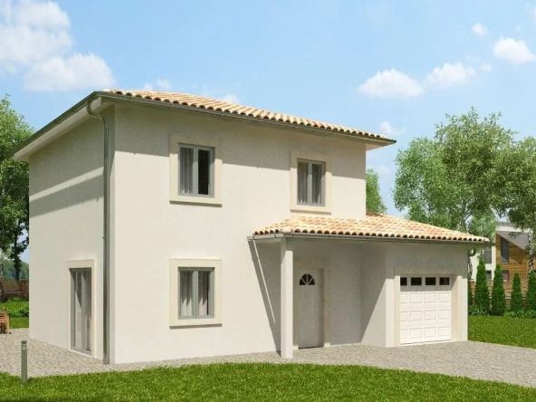 Construction d'une villa moderne à Replonges près de Macon – Offre clé en main en 2024