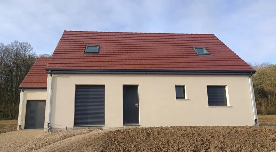 Maison sur-mesure à Bienville de 105 m² avec terrain de 340 m² - Construction écologique 