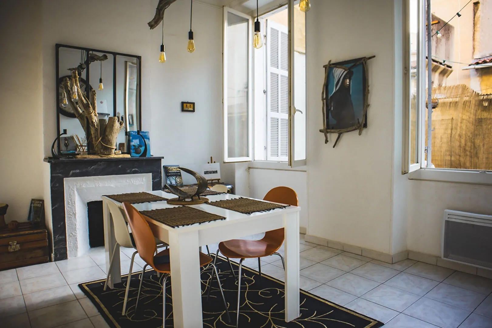 Appartement T1 bis avec terrasse exceptionnelle à Marseille 6ème 