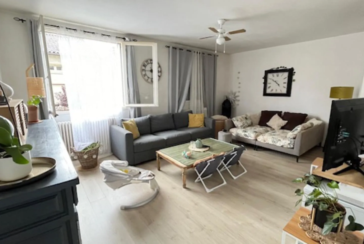 Immeuble à rénover à Carmaux avec 2 appartements, garages et jardin 