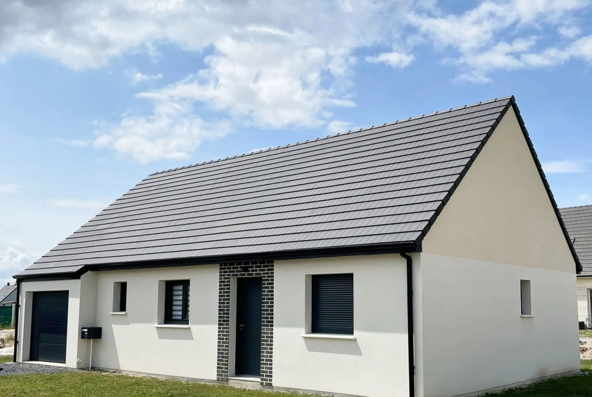 Maison neuve de 90 m² à Pargny avec 3 chambres et garage 