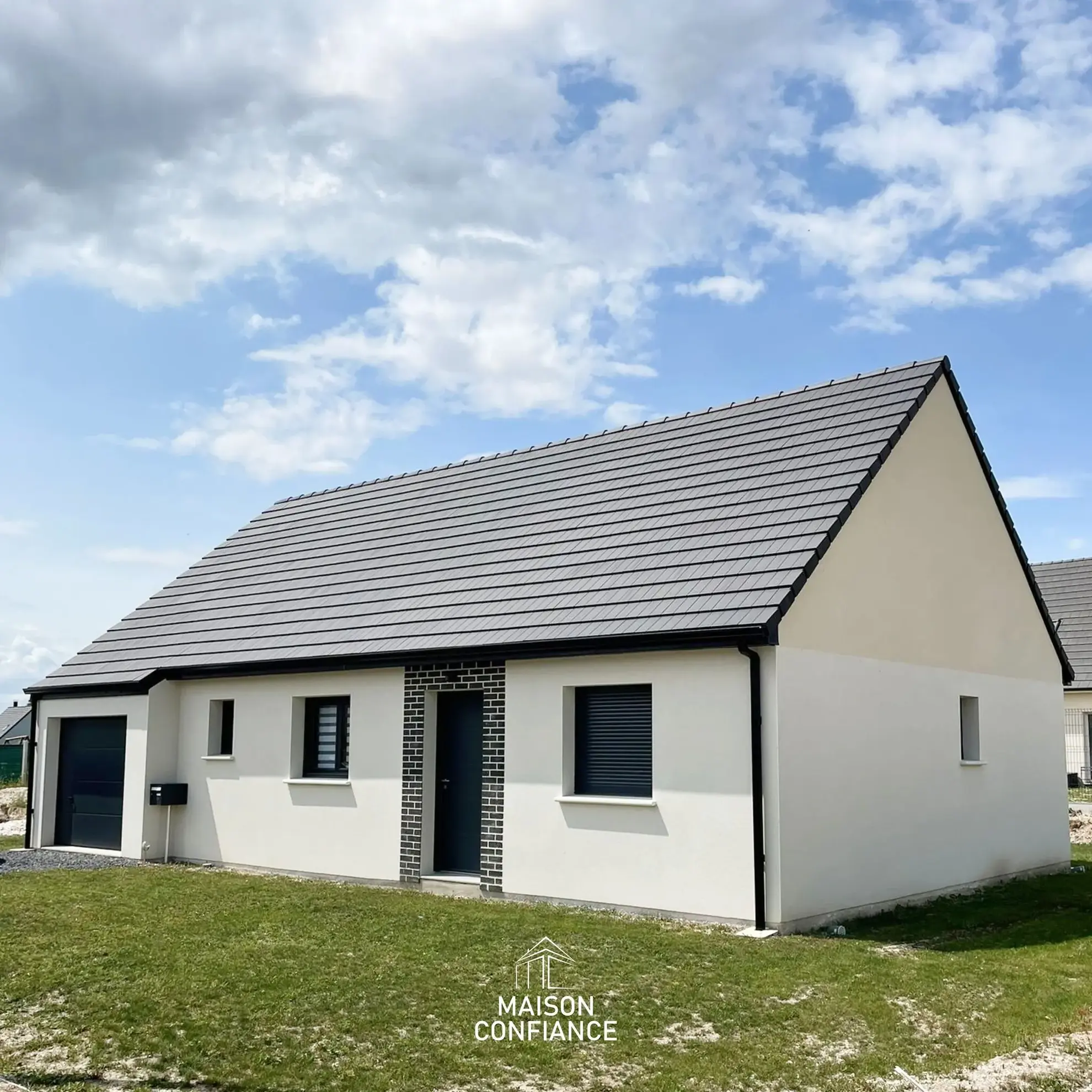 Maison neuve de 90 m² à Pargny avec 3 chambres et garage 