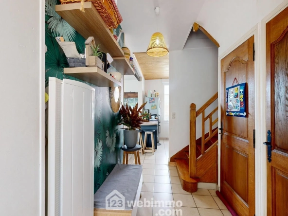 Maison indépendante de 78m² à Compiègne avec garage et jardin plein sud