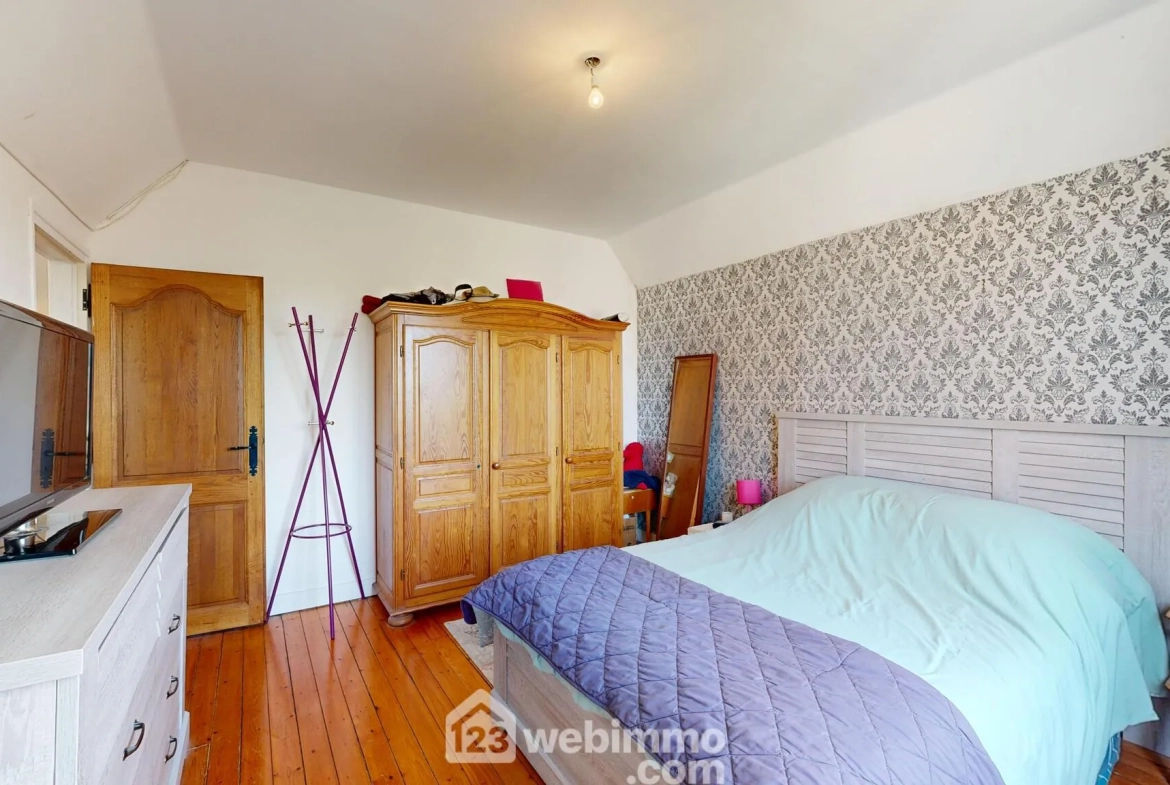 Maison indépendante de 78m² à Compiègne avec garage et jardin plein sud 