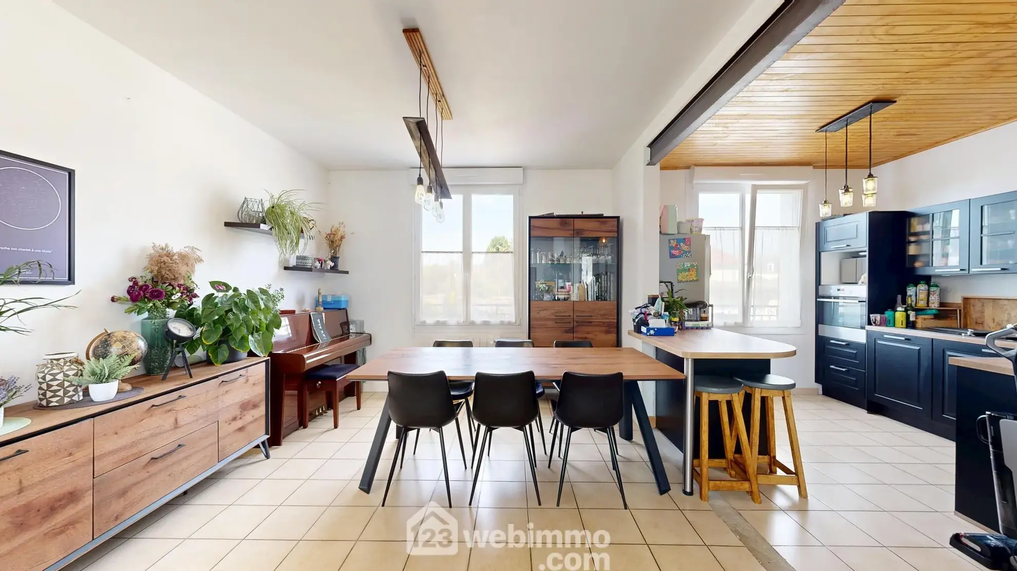 Maison indépendante de 78m² à Compiègne avec garage et jardin plein sud 
