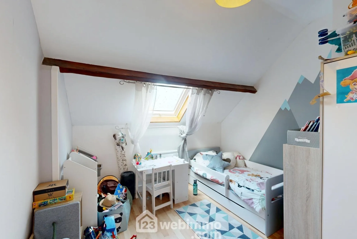 Maison indépendante de 78m² à Compiègne avec garage et jardin plein sud 