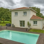 Construction de maison neuve de 90 m² au Grand Lemps sur terrain de 530 m²