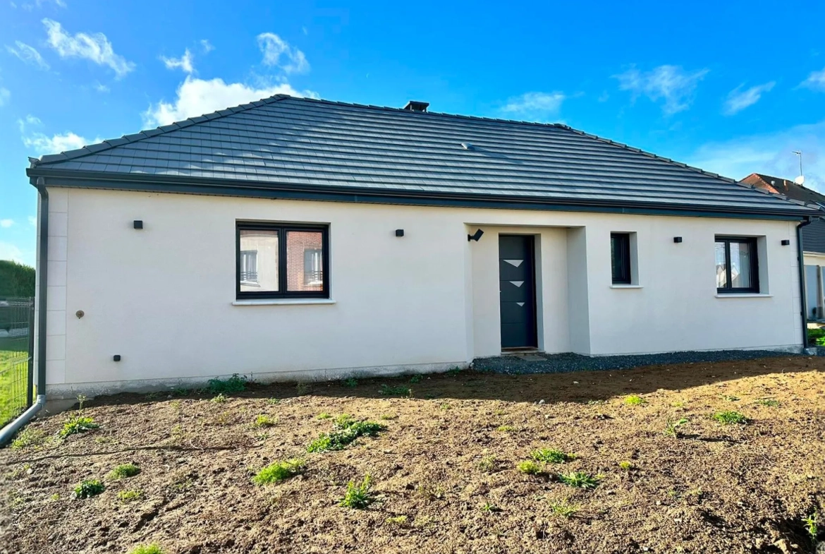 Maison neuve 4 pièces à bâtir à Clermont (60600) avec terrain de 330 m² 