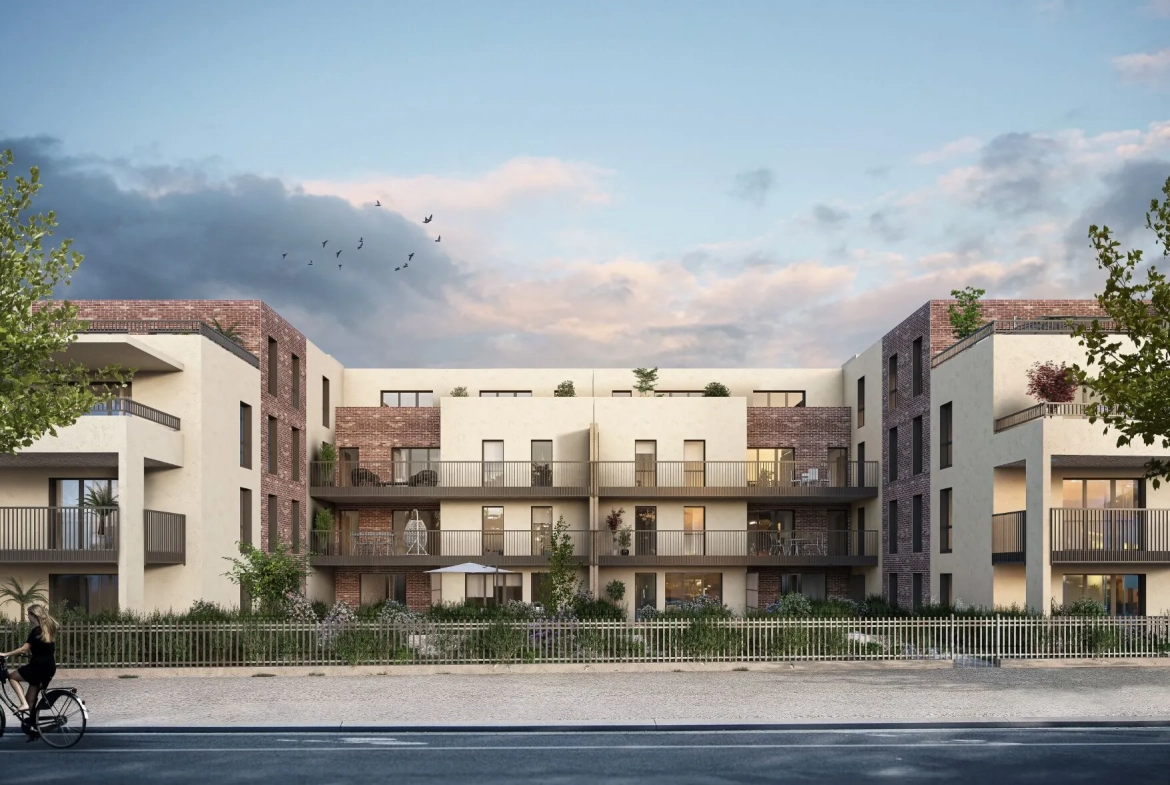 Appartement T2 neuf avec garage à Veauche dans résidence Héritage 