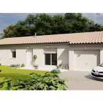 Maison neuve Prague 4 chambres avec garage à Porchères - Projet clé en main
