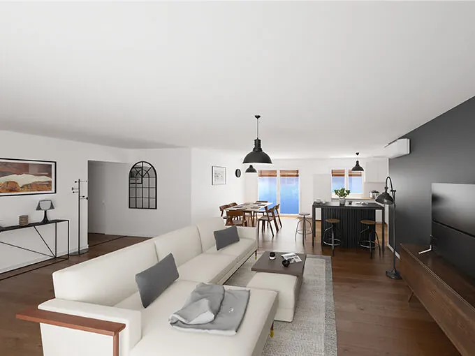 Maison neuve Prague 4 chambres avec garage à Porchères - Projet clé en main 