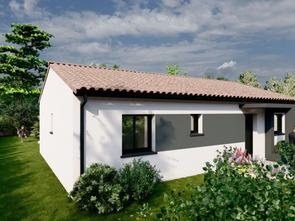 Construction maison neuve à Lévignac sur Save avec terrain de 2500 m²