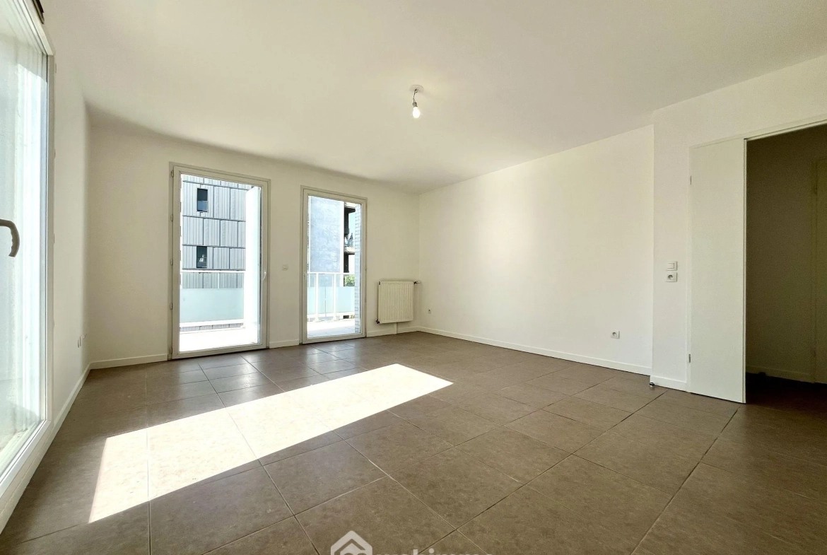 Bel appartement de 85 m² avec terrasse et parking à Bordeaux Ginko 