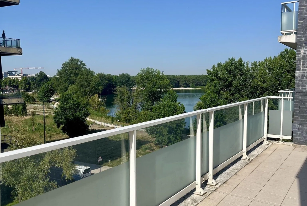 Bel appartement de 85 m² avec terrasse et parking à Bordeaux Ginko 