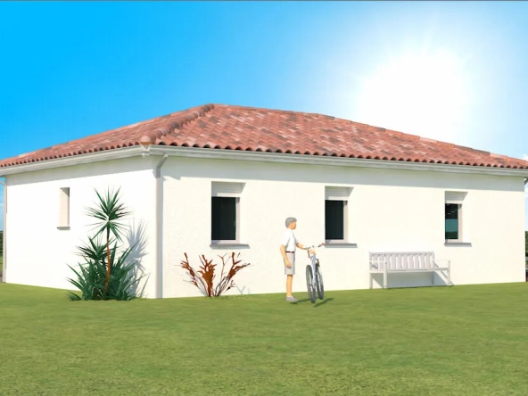 Maison neuve de 80 m² avec 3 chambres à Vielle-Saint-Girons