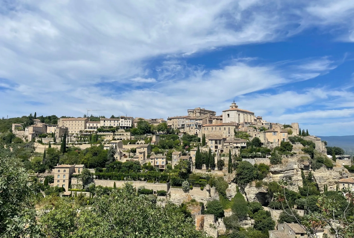 Cabanon provençal authentique de 18 m² à Gordes en zone agricole 