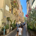 Charmant appartement duplex T3 avec vue mer à Marseille dans le quartier du Panier