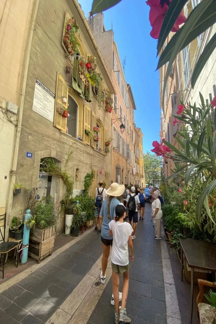 Charmant appartement duplex T3 avec vue mer à Marseille dans le quartier du Panier 
