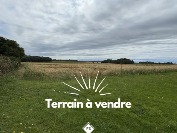 Terrain constructible de 501 m² à Magnanville proche commodités et transports