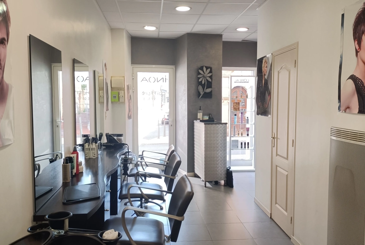 Fonds de commerce salon de coiffure à Montbrison - Centre-ville, 25 m² 