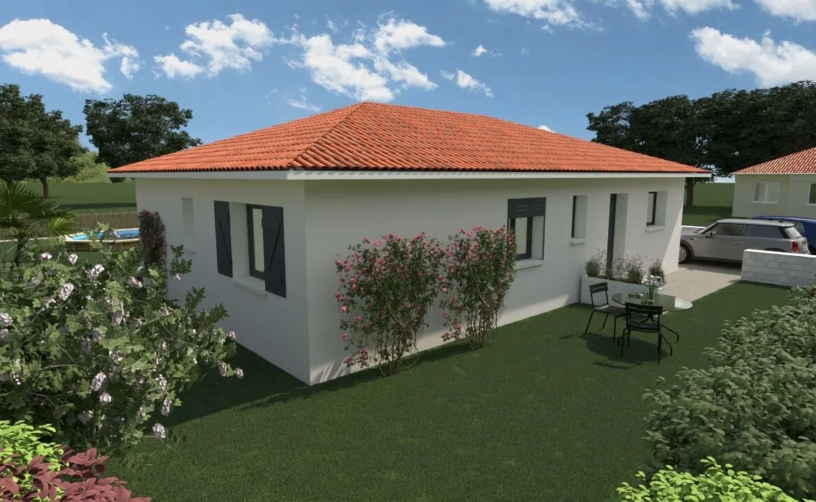 Maison neuve 85m² avec 3 chambres à Vielle-Saint-Girons proche de l'océan 
