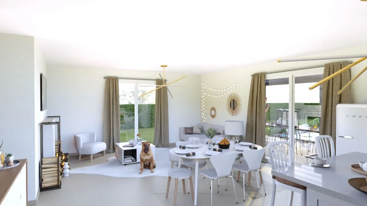 Maison neuve 85m² avec 3 chambres à Vielle-Saint-Girons proche de l'océan 
