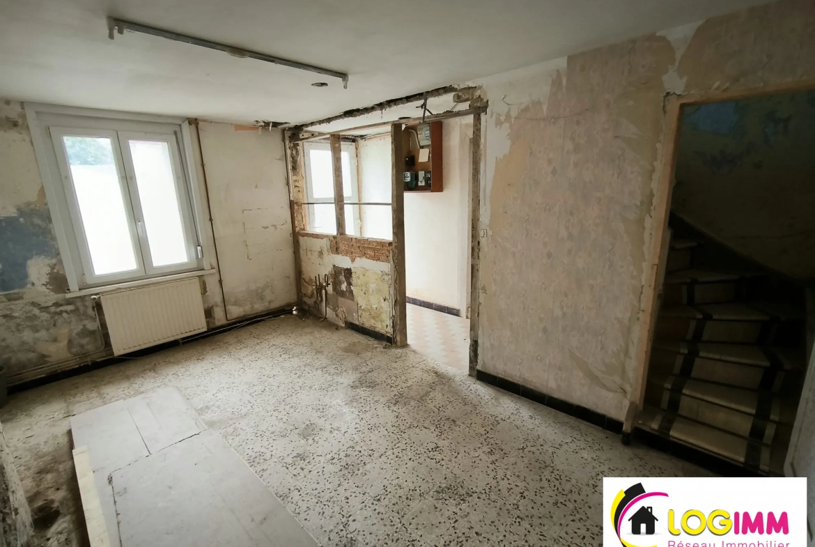 Maison de village à Rénover de 77 m² à Préseau – Investissement ou Premier Achat 