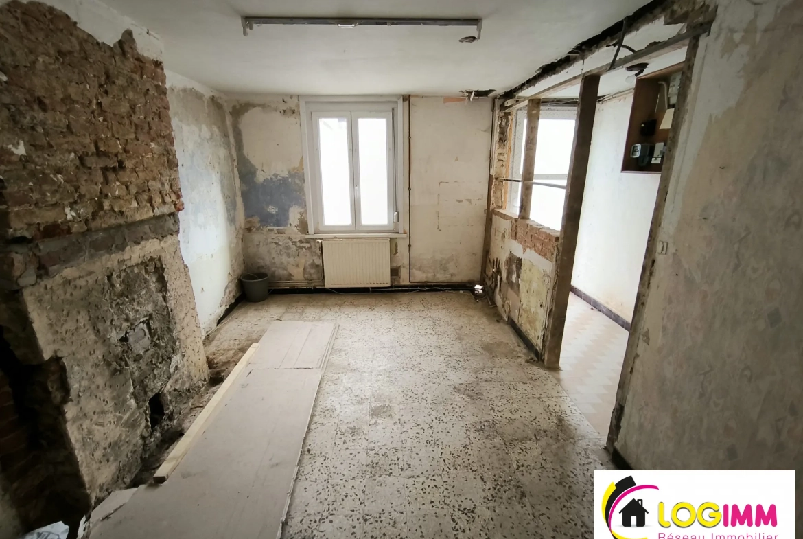Maison de village à Rénover de 77 m² à Préseau – Investissement ou Premier Achat 