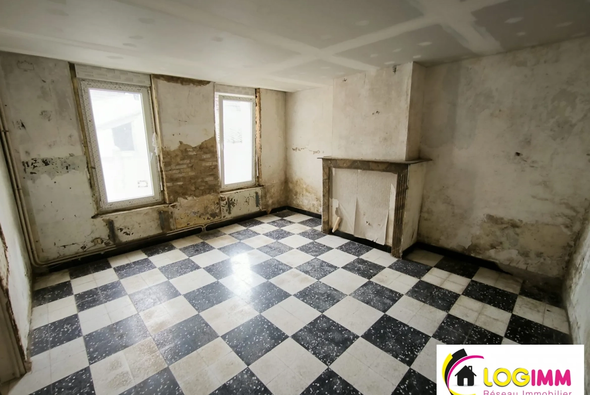 Maison de village à Rénover de 77 m² à Préseau – Investissement ou Premier Achat 