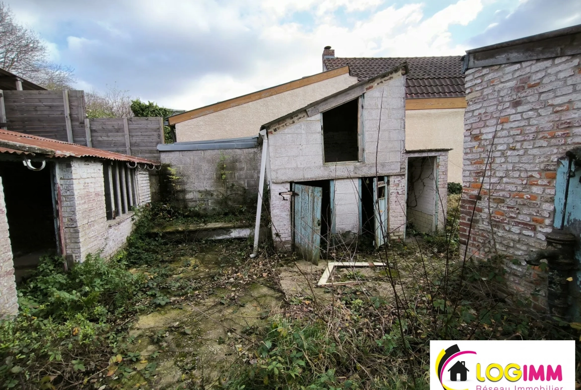 Maison de village à Rénover de 77 m² à Préseau – Investissement ou Premier Achat 