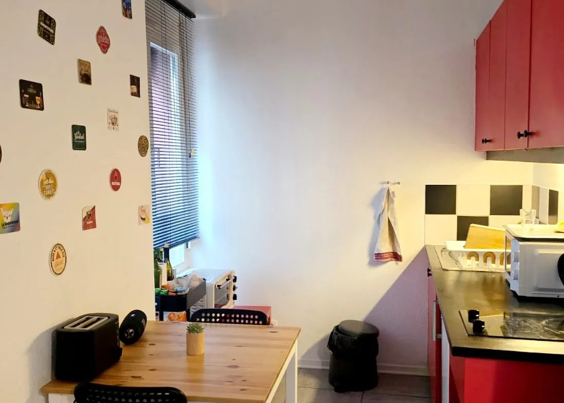 Studio meublé de 32,75 m² à Strasbourg Krutenau, idéal investisseur 