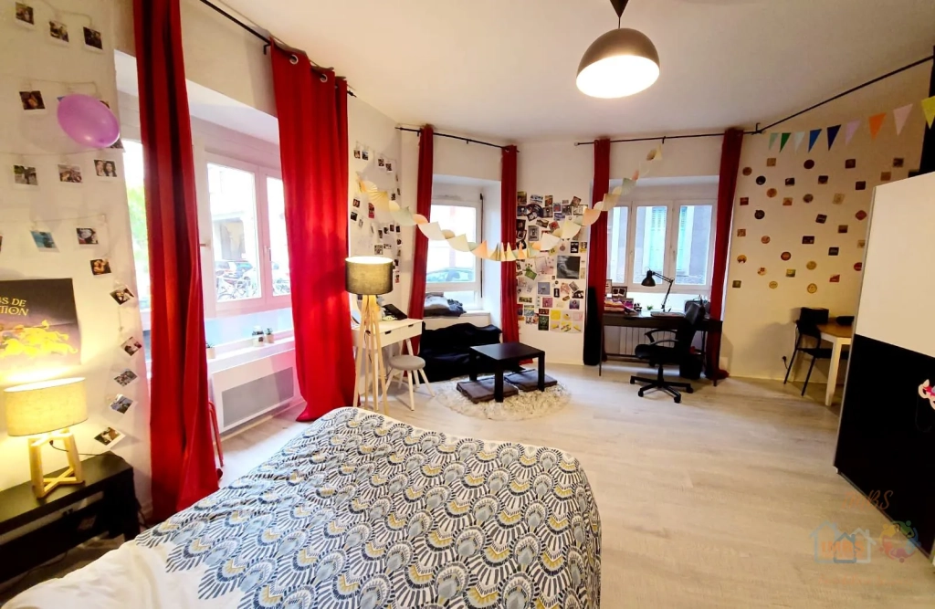 Studio meublé de 32,75 m² à Strasbourg Krutenau, idéal investisseur