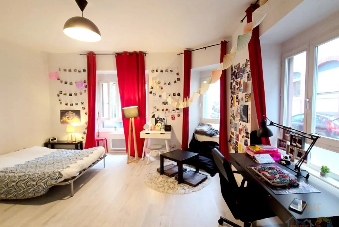 Studio meublé de 32,75 m² à Strasbourg Krutenau, idéal investisseur 