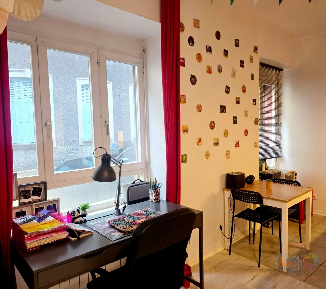 Studio meublé de 32,75 m² à Strasbourg Krutenau, idéal investisseur 