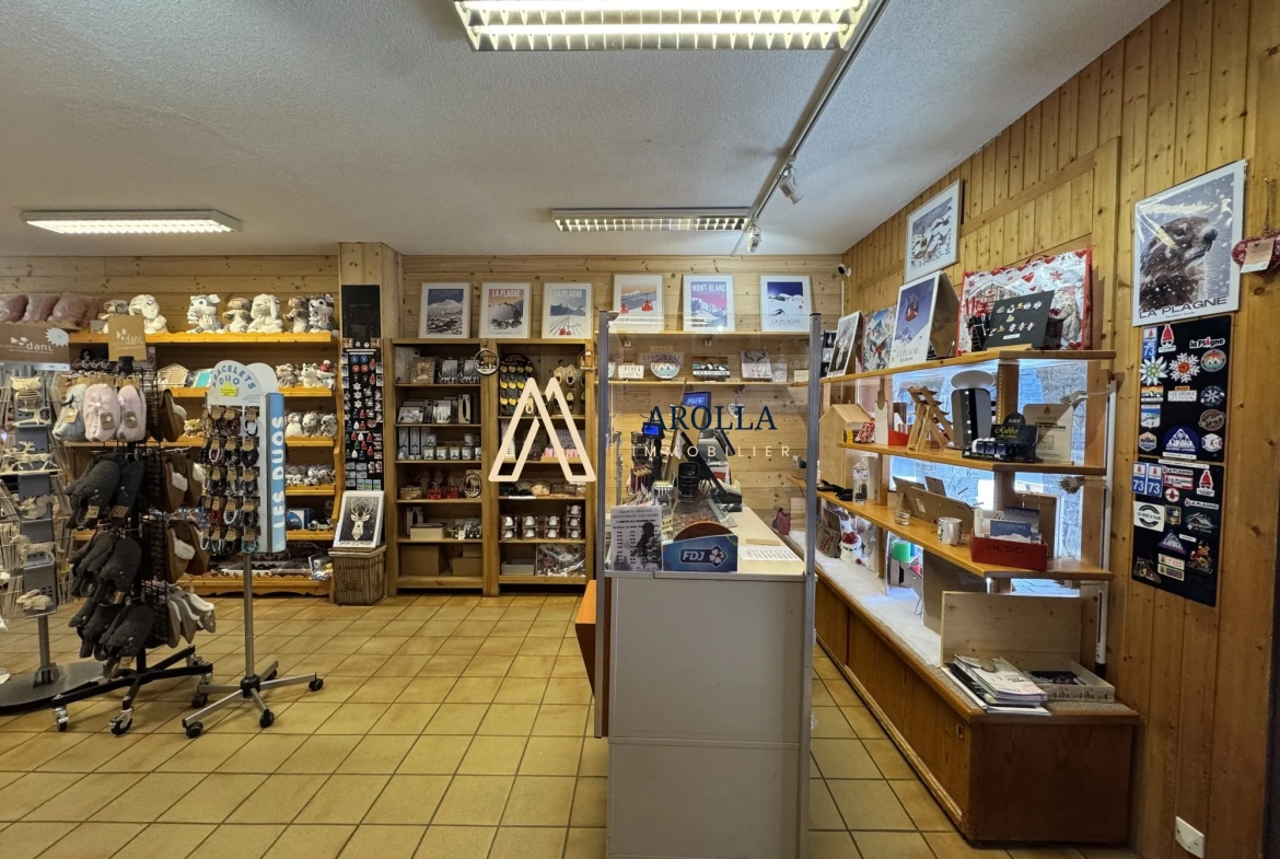 Fonds de commerce à vendre à Montchavin Les Coches dans la station Paradiski 