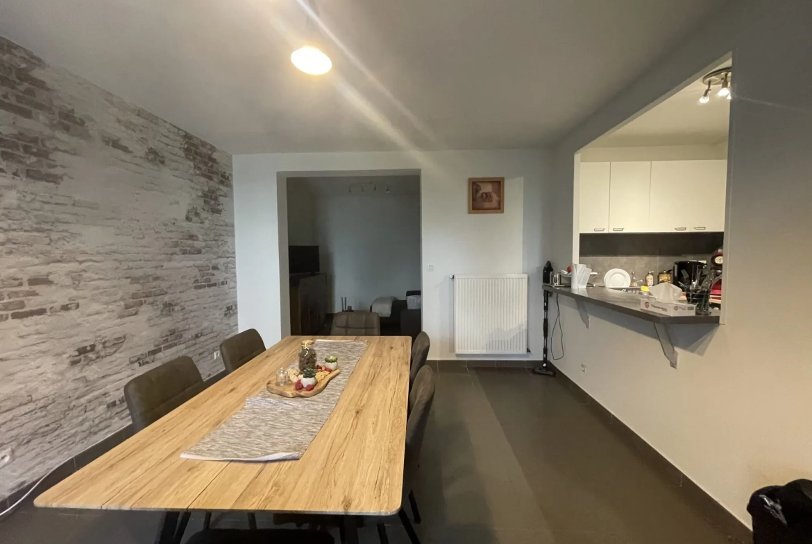 Appartement de plain-pied avec jardin et garage à Lys Les Lannoy 