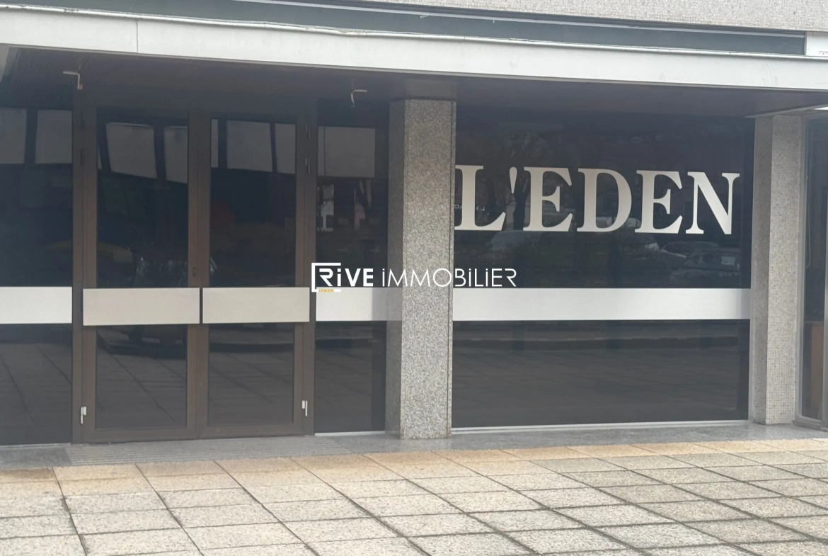 Local professionnel de 51 m² à Thonon-les-Bains, grande visibilité, idéal activité commerciale 