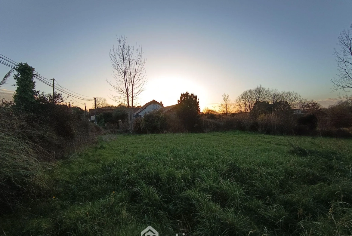 Terrain constructible de 1000 m² à Casteide-Candau, proche Morlanne 