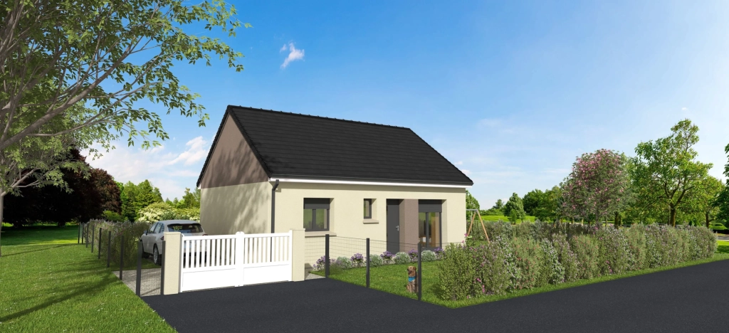 Pavillon de plain-pied à Saint Ay - 58 m² avec potentiel d'agrandissement