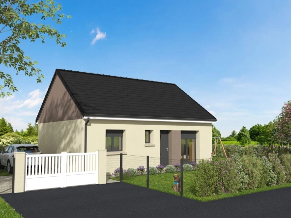 Pavillon de plain-pied à Saint Ay - 58 m² avec potentiel d'agrandissement
