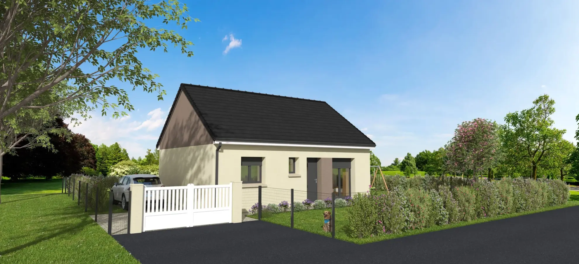 Pavillon de plain-pied à Saint Ay - 58 m² avec potentiel d'agrandissement 